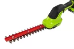 24 V nożyce do przycinania trawy i żywopłotów Greenworks G24SHTK2 zestaw ładowarka + aku 2 Ah