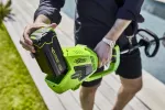 40 V kosa/podkaszarka Greenworks GD40BCK4 zestaw ładowarka + aku 4 Ah