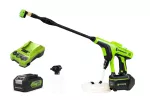 24 V myjka ciśnieniowa Greenworks G24PWK4 zestaw ładowarka + aku 4 Ah