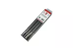 Zestaw 4 dłut SDS-Plus,2 płaskie 250x20 mm, 2 szpic 250 ABRABORO