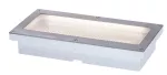 PAULMANN Oprawa dogruntowa BRICK LED 1.6W 50lm 3000K IP68 z czujnikiem ruchu 200x100 230V aluminium / stal nierdzewna