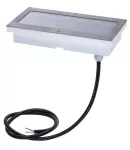 PAULMANN Oprawa dogruntowa BRICK LED 1.6W 50lm 3000K IP68 z czujnikiem ruchu 200x100 230V aluminium / stal nierdzewna