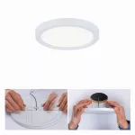 PAULMANN Plafoniera VariFit AREO LED 6.5W 500lm 4000K okrągla 118mm IP44 230V biały matowy / tworzywo sztuczne