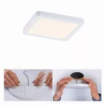PAULMANN Plafoniera VariFit AREO LED 6.5W 500lm 3000K 118x118mm IP44 230V biały matowy / tworzywo sztuczne