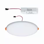 PAULMANN Panel bezramkowy Veluna VariFit IP44 20W 3000K 185mm Tworzywo sztuczne