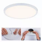 PAULMANN Plafoniera VariFit AREO LED DIM 16W 1400lm 3000K okrągła 230mm IP44 230V biały matowy / tworzywo sztuczne