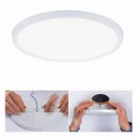 PAULMANN Plafoniera VariFit AREO LED DIM 16W 1400lm 4000K okragła 230mm IP44 230V biały matowy / tworzywo sztuczne