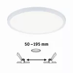 PAULMANN Plafoniera VariFit AREO LED DIM 16W 1400lm 4000K okragła 230mm IP44 230V biały matowy / tworzywo sztuczne