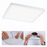 PAULMANN Plafoniera VariFit AREO LED DIM 16W 1400lm 4000K 230x230mm IP44 230V biały matowy / tworzywo sztuczne