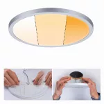 PAULMANN Plafoniera VariFit AREO LED DIM 16W 1400lm 2000-4000K okrągła 230mm IP44 230V chrom matowy / tworzywo sztuczne