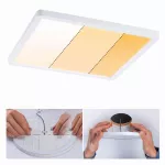 PAULMANN Plafoniera VariFit AREO LED DIM 16W 1400lm 2000-4000K 230x230mm IP44 230V biały matowy / tworzywo sztuczne