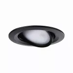 PAULMANN Oprawa do wbudowania NOVA COIN LED DIM wychylna zestaw 3xW6 470lm 84mm 2700K IP23 230V czarny mat