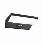 PAULMANN Oprawa elelewacyjna RONEA LED 9W czujnik ruchu 180x150mm 3000K IP54 230V ciemno szary aluminium