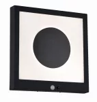PAULMANN Oprawa elewacyjna TAIJA LED solar PIR 3000K 35lm 300x300 IP44 antracyt
