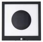 PAULMANN Oprawa elewacyjna TAIJA LED solar PIR 3000K 35lm 300x300 IP44 antracyt