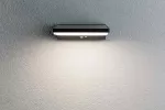 PAULMANN Oprawa elewacyjana RONAS PIR Solar 5W 320lm 180x250mm 3000K IP54 ciemnoszary / aluminium