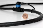 PAULMANN Przewód połączeniowy Plug & Shine 1m 1in-3out IP68 czarny / tworzywo sztuczne