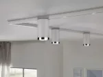 PAULMANN Reflektor na szynoprzewód URail TUBE GU10 max.10W 230V biały matowy/ chrom