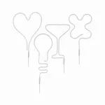 PAULMANN Neon Colorflex USB mix 4x1m kolorów: niebieski, pomarańczowy, różowy, zielony 4x5W 5V