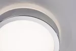 PAULMANN Plafoniera AVIAR LED DIM 13W 950lm okrągła 220mm 3000K IP44 230V chrom / tworzywo sztuczne