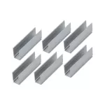 PAULMANN Klips mocujący do taśm LED Plug & Shine 6 sztuk srebrny / aluminium