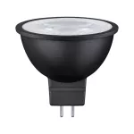 PAULMANN Źródło światła LED GU5,3 6,5W 230V 445lm 2700K 36st. Czarny Mat Ściemnialne