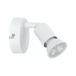 PAULMANN Oprawa ścienno-sufitowa CAROLINA GU10 max. 1x10W 230V biały mat / metal