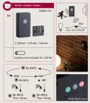 PAULMANN Bezprzewodowy czujnik zmierzchu Plug & Shine IP44 Zigbee Antracyt