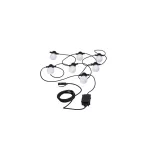 PAULMANN Łańcuch świetlny Plug & Shine 6.8m 7x0.2W 3000K IP44 24V biały