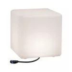 PAULMANN Oprawa ogrodowa Plug & Shine CUBE 300x300 6.5W 3000K 575lm IP67 24V biały