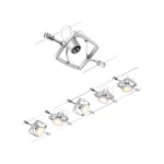 PAULMANN System linkowy zestaw Mac II max 5x10W GU5,3 12V DC 2 x 5 metrów chrom mat / chrom