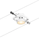 PAULMANN System linkowy zestaw Mac II max 5x10W GU5,3 12V DC 2 x 5 metrów biały mat/chrom