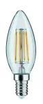 PAULMANN Źródło światła LED Świeca 4,8W 230V E14 470lm 2700K przeźroczysty