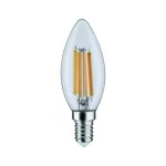 PAULMANN Źródło światła LED Świeca 6W 230V 806lm E14 2700K przeźroczysty