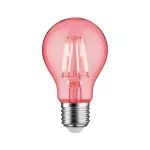 PAULMANN Źródło światła LED 2W E27 230V przeźroczysty Czerwony