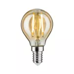 PAULMANN Źródło światła LED Vintage Kropla 2W E14 230V Złoty 1700K