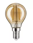 PAULMANN Źródło światła LED Vintage Kropla 2W E14 230V Złoty 1700K