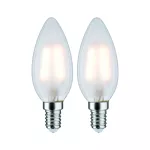 PAULMANN Źródło światła LED Świeca 2x2,5W 230V250lm E14 2700K Mat