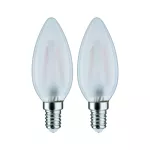 PAULMANN Źródło światła LED Świeca 2x2,5W 230V250lm E14 2700K Mat