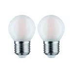 PAULMANN Źródło światła LED Kropla 2x4W 230V 470lm E27 2700K Mat