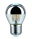 PAULMANN Źródło światła LED Kropla zwierciadło 4,8W 230V 400lm E27 2700K Srebrny ściemniany