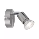 PAULMANN Oprawa ścienno-sufitowa CAROLINA GU10 max. 1x10W 230V nikiel mat / metal