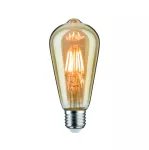 PAULMANN Źródło światła LED 6,5W 230V 680lm E27 2500K Złoty