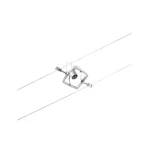 PAULMANN System linkowy spot Mac II max1x10W GU5,3 Chrom mat/Chrom 12V DC 60VA twszt/metal