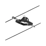 PAULMANN System linkowy spot Mac II max1x10W GU5,3 Czarny mat/Chrom 12V DC 60VA twszt/metal