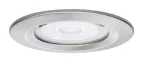 PAULMANN Oprawa do wbudowania NOVA COIN LED DIM stała GU10 max.35W 78mm 230V szczotkowane żelazo