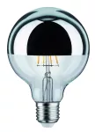 PAULMANN Źródło światła LED G95 zwierciadło 5W 230V 420lm E27 2700K Srebrny