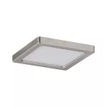 PAULMANN Plafoniera AREO LED 5W 390lm 3000K 80x80mm 230V satynowy nikiel / tworzywo sztuczne