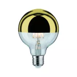 PAULMANN Źródło światła LED G95 zwierciadło 6W 230V 520lm E27 2700K Złoty ściemniany
