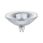 PAULMANN Źródło światła LED QPAR111 4W 24st.GU10 350lm 2700K 230V srebrny / szkło